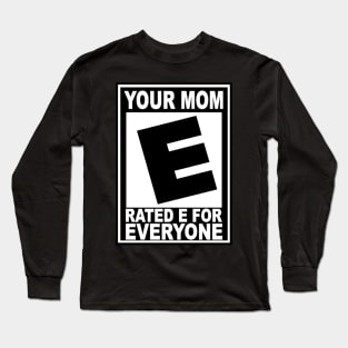 RATED M (Mature) Long Sleeve T-Shirt